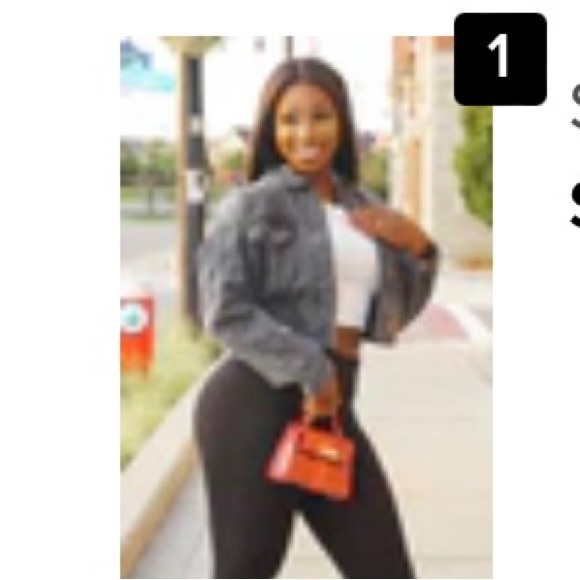 Denim black jacket - Picture 8 of 8